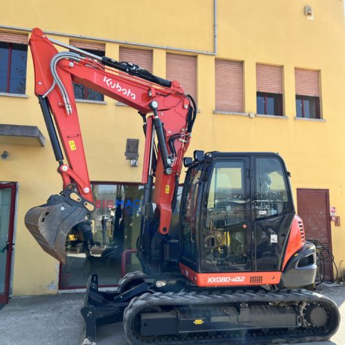 Noleggio KUBOTA KX080-4a2