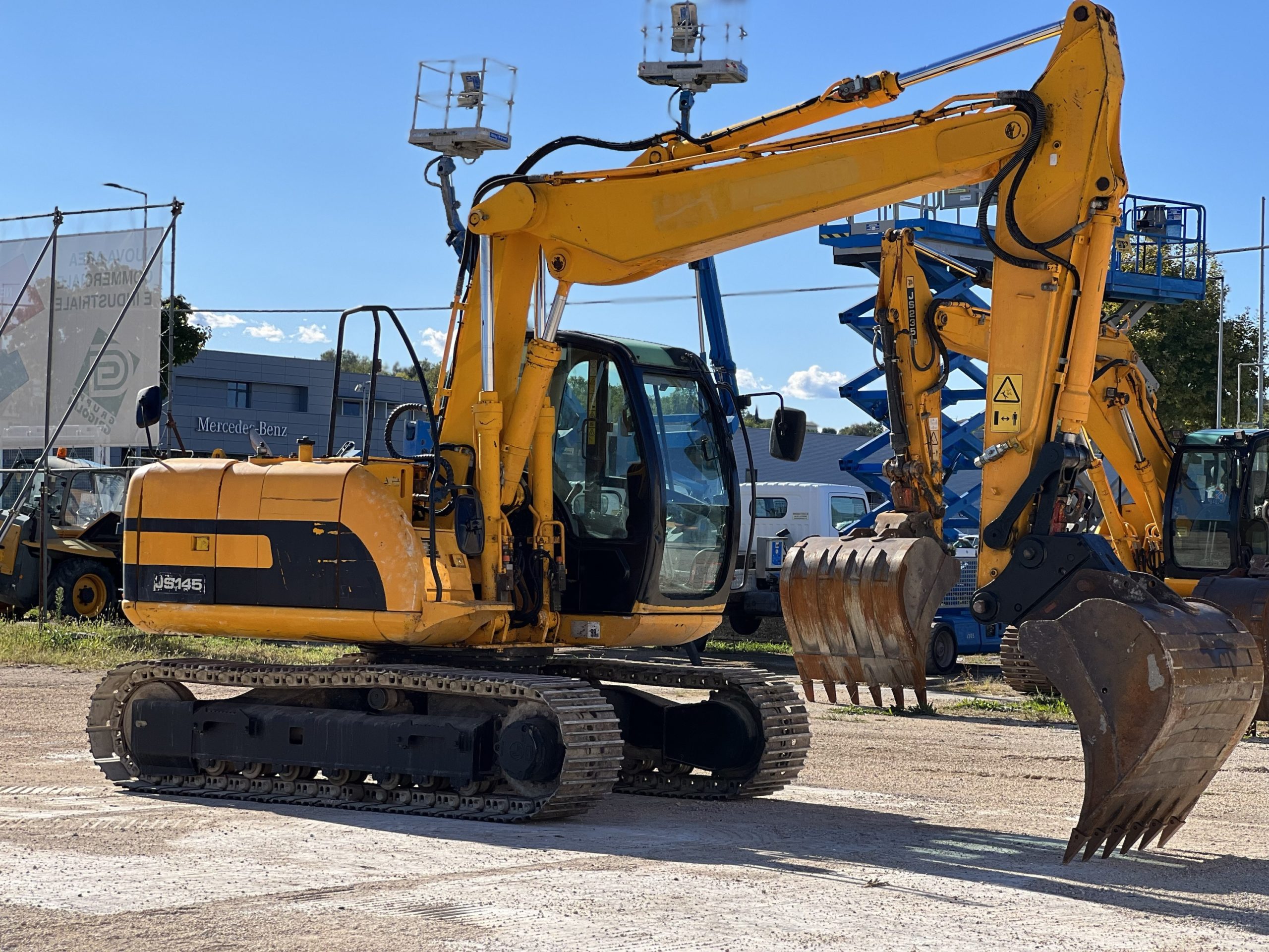 JCB JS 145 NLC TRIPLICE