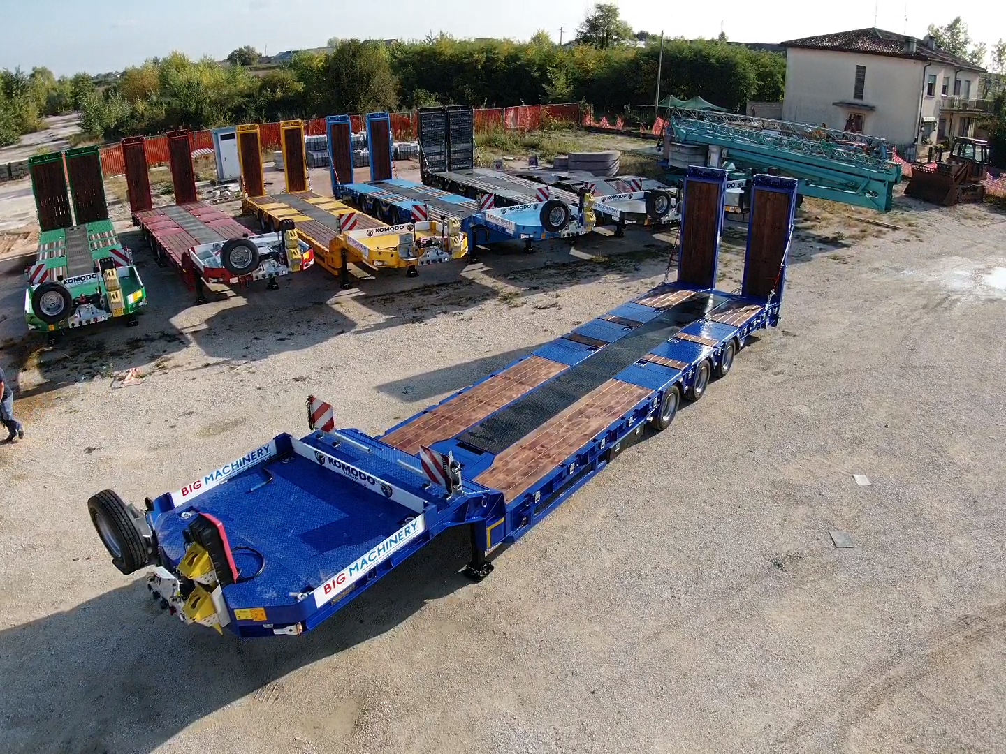 Semirimorchio 3 assi Komodo