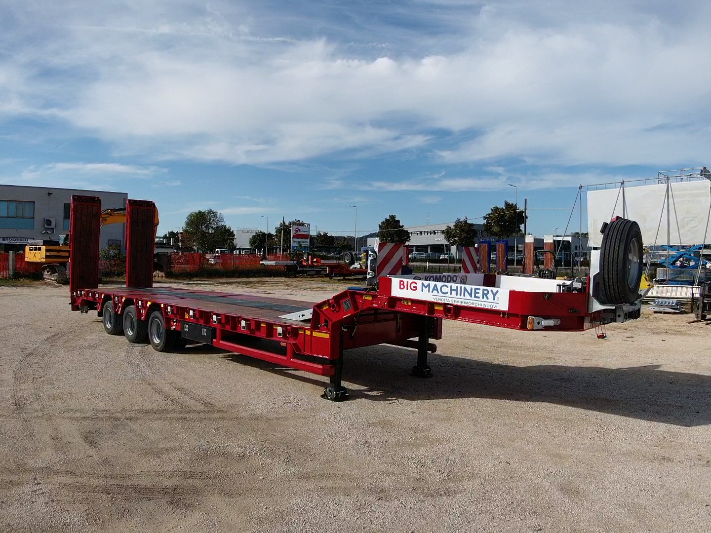 Semirimorchio 3 assi 13.60 Komodo