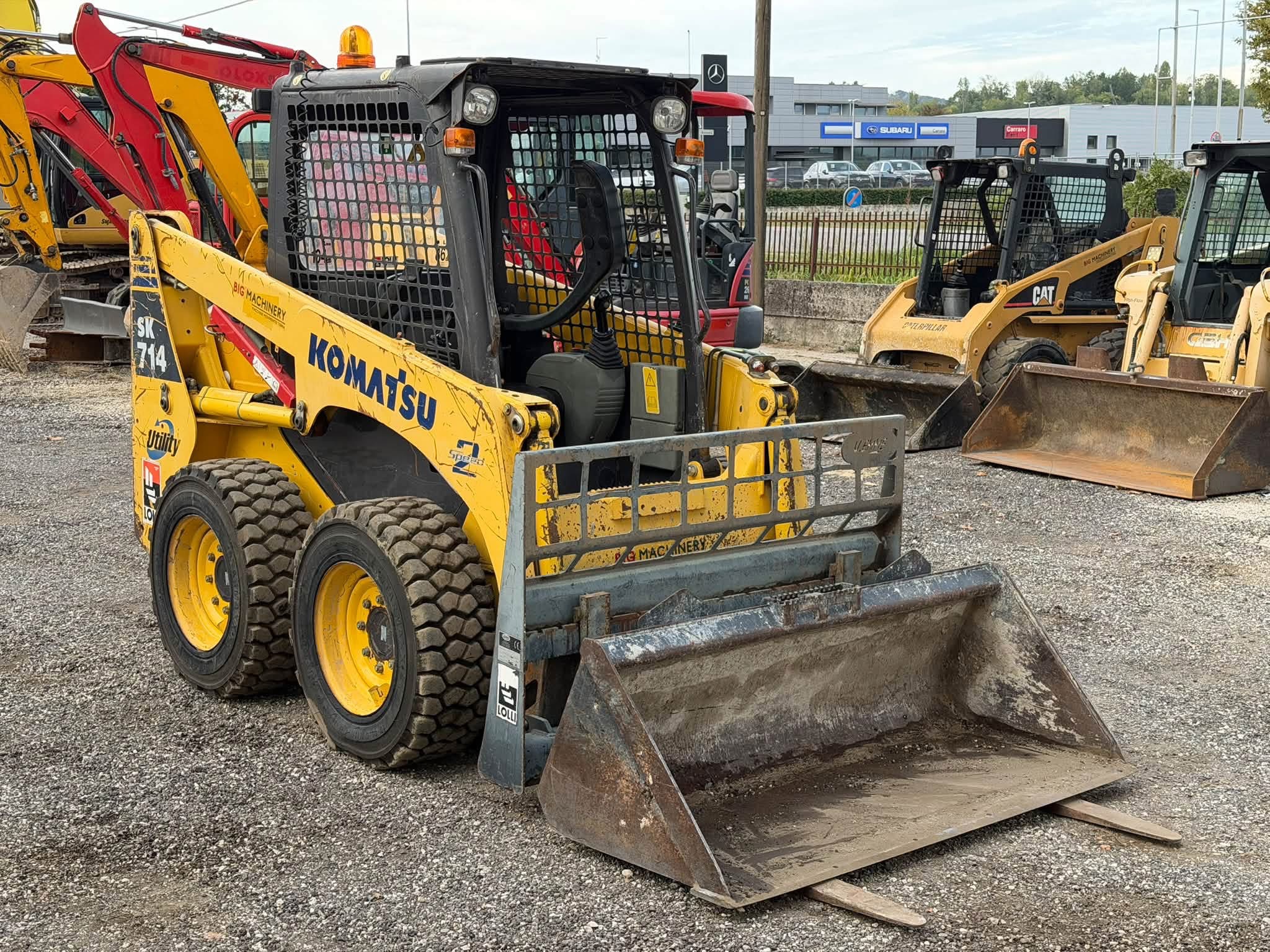 MINI PALA GOMMATA KOMATSU